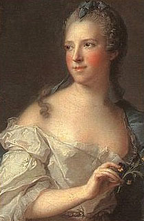 Jean-Marc-Nattier---Madame-Marsollier-and-her-Daughter-(detail),-1747